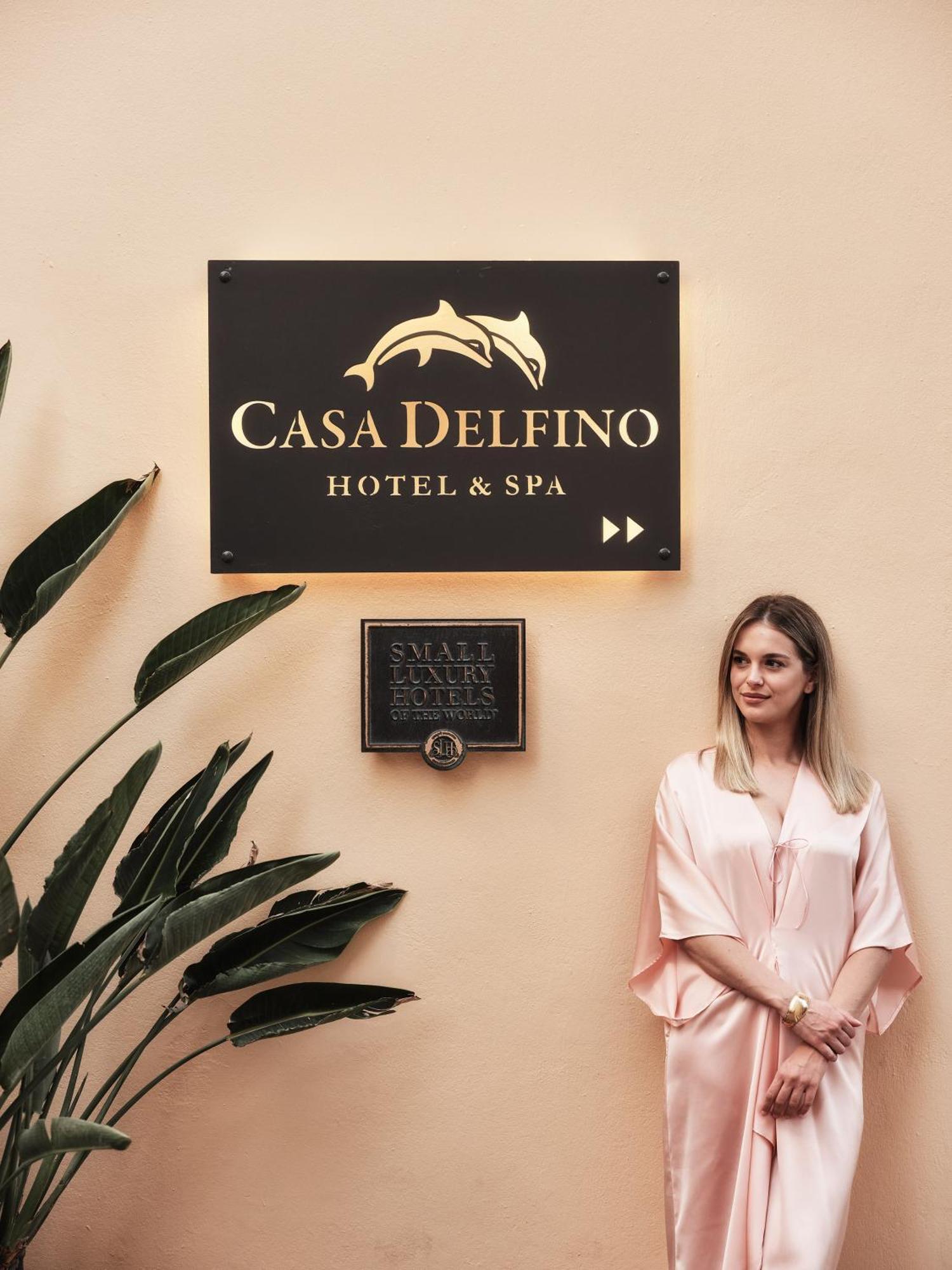 Casa Delfino Hotel & Spa Chrissi Akti Chania Exterior foto