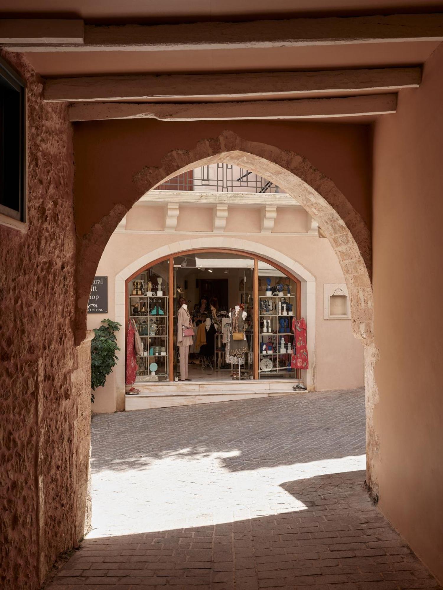 Casa Delfino Hotel & Spa Chrissi Akti Chania Exterior foto