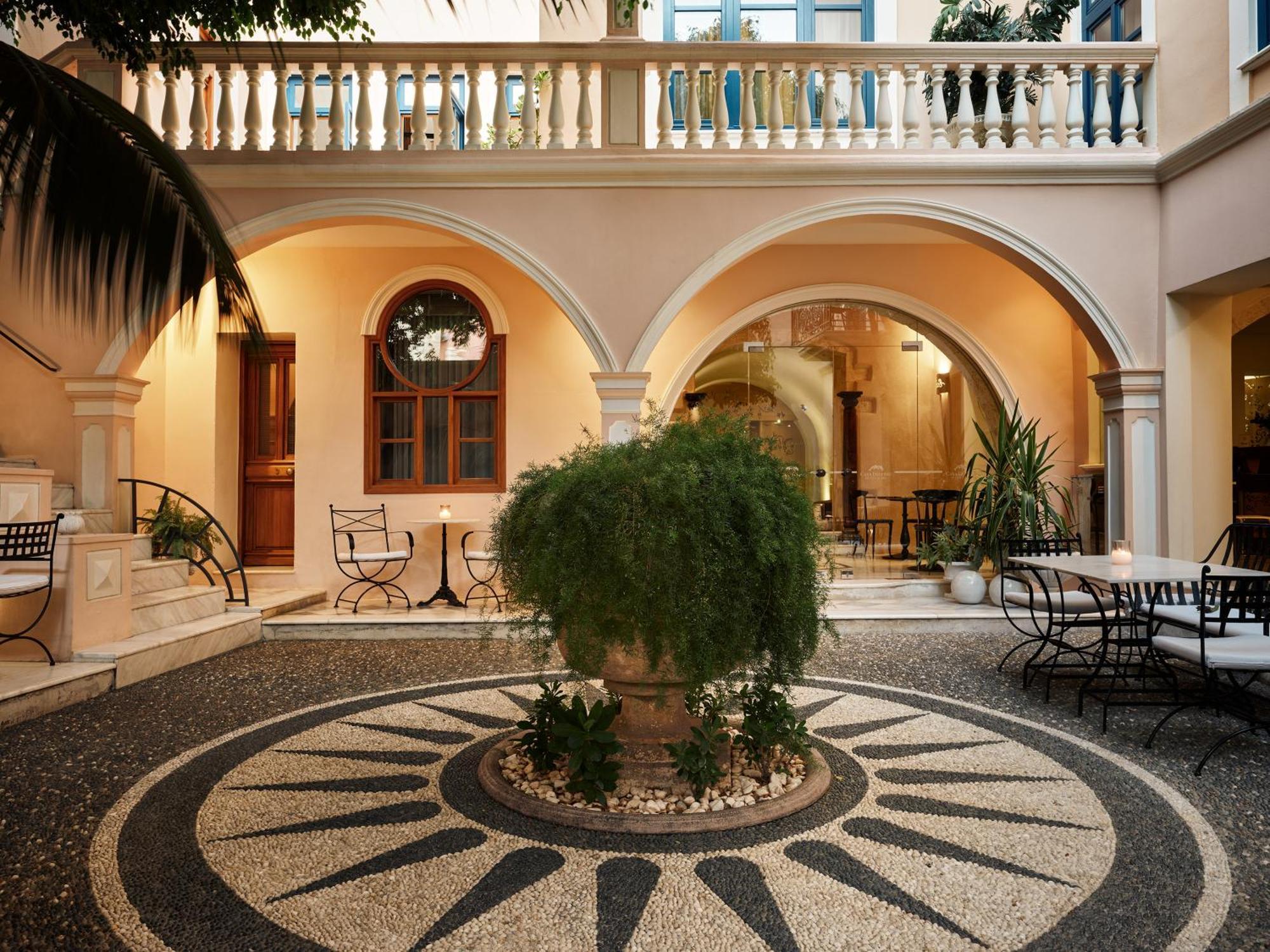 Casa Delfino Hotel & Spa Chrissi Akti Chania Exterior foto