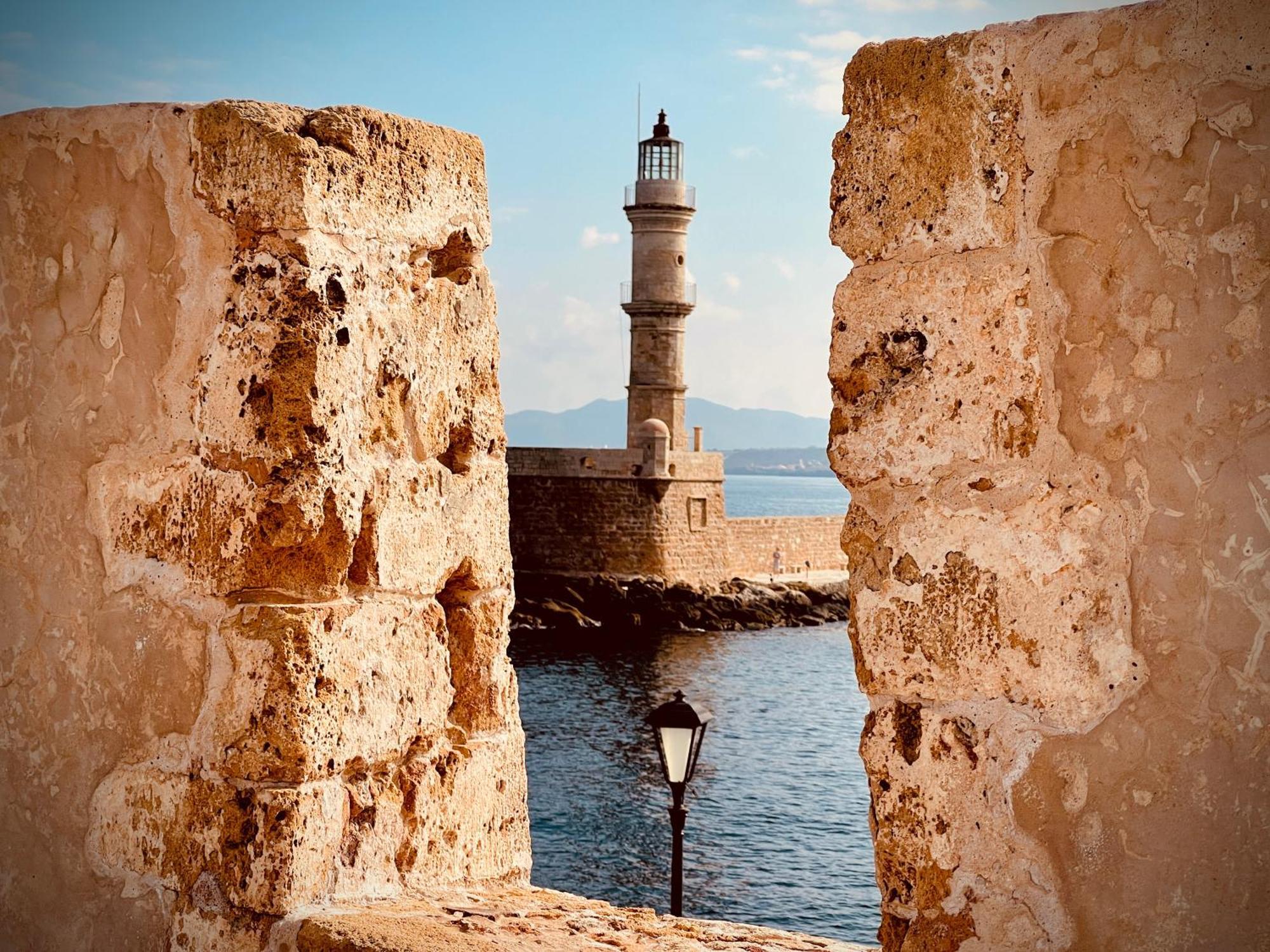 Casa Delfino Hotel & Spa Chrissi Akti Chania Exterior foto